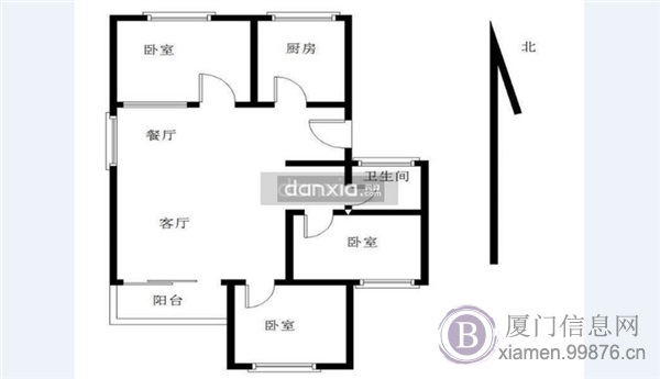 前埔古楼南里 3房2厅 南北通透 新装修采光好 交通便利